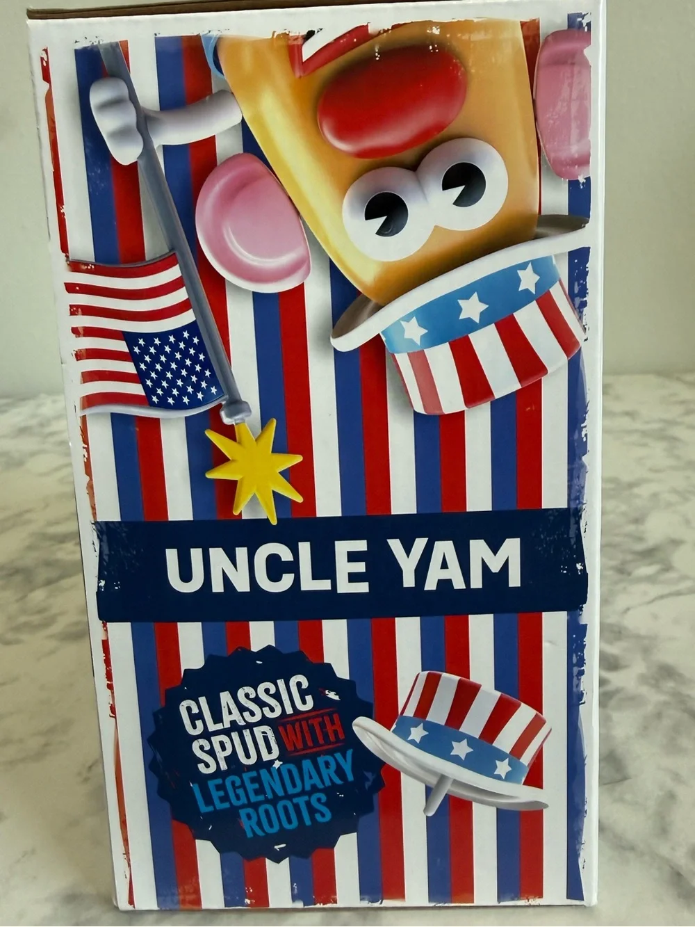 Mr. Potato Head 14pc Uncle Yam, 250th USA Birthday Uncle Sam Edition 2026